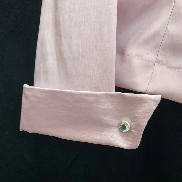 Tadashi Dusty Rose designer blouse - Picture 9 of 14